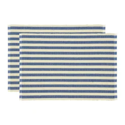 Hot Statement Stripe Dækkeserviet - 2 stk. Dækkeservietter