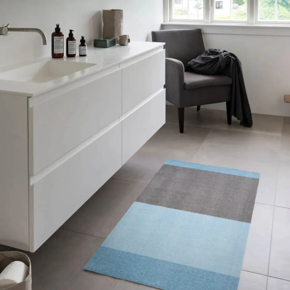 Discount Stripes Horisontal Gulvmåtte Bademåtter|Dørmåtter