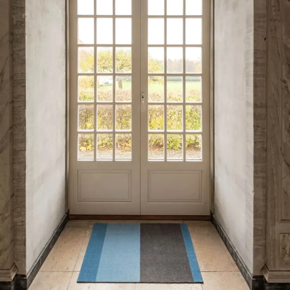 Discount Stripes Horisontal Gulvmåtte Bademåtter|Dørmåtter