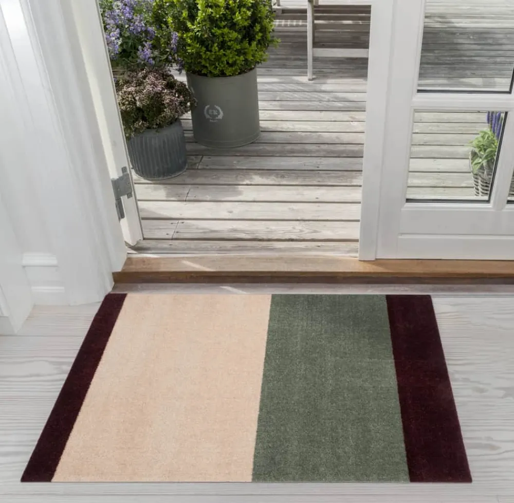 Online Stripes Horisontal Gulvmåtte Bademåtter|Dørmåtter