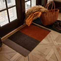 Outlet Stripes Horisontal Gulvmåtte Bademåtter|Dørmåtter
