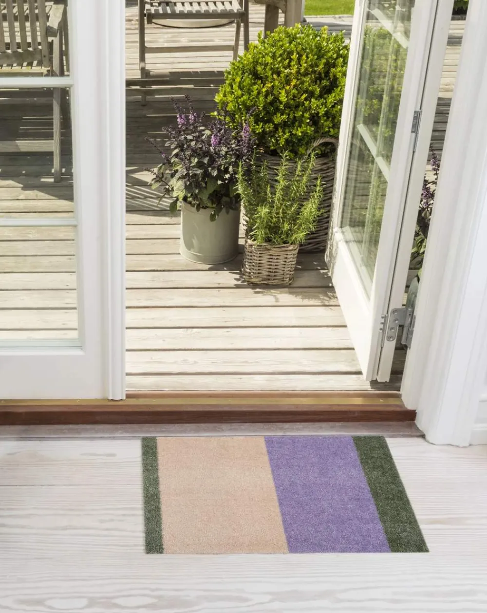 Best Stripes Horisontal Gulvmåtte Bademåtter|Dørmåtter