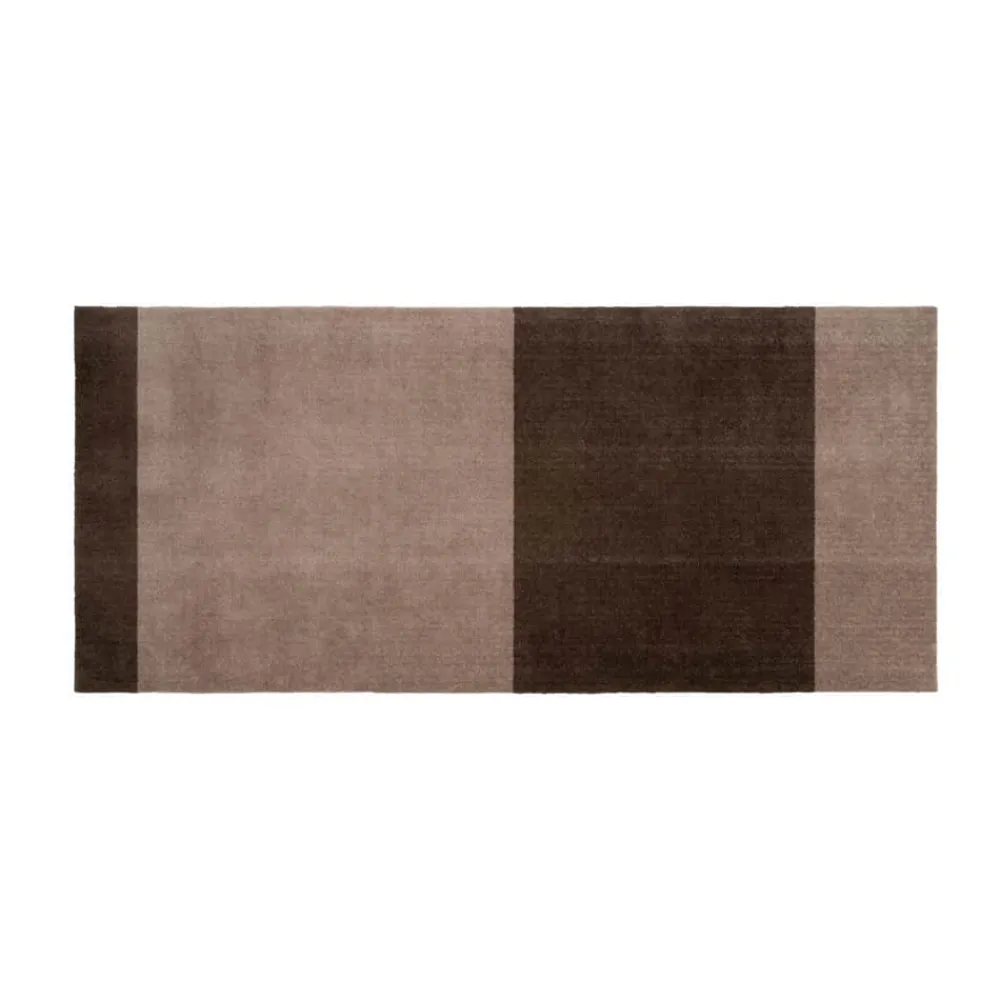 Clearance Stripes Horisontal Gulvtæppe Gulvtæpper