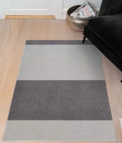 Clearance Stripes Horisontal Gulvtæppe Gulvtæpper