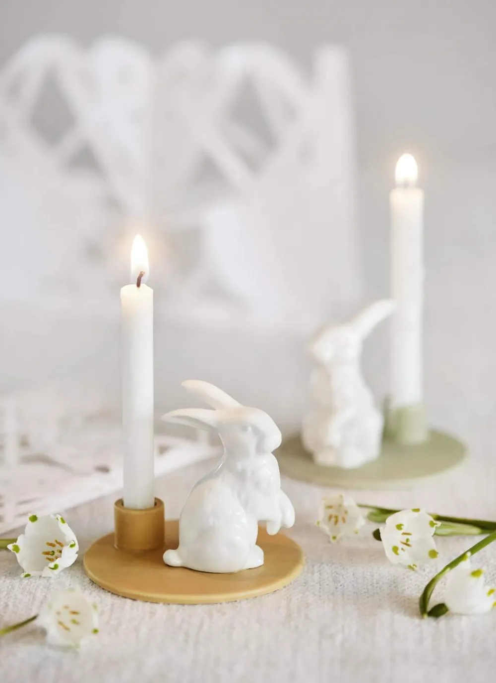 New Sweet Stories Hare Lysestage Lysestager|Lys