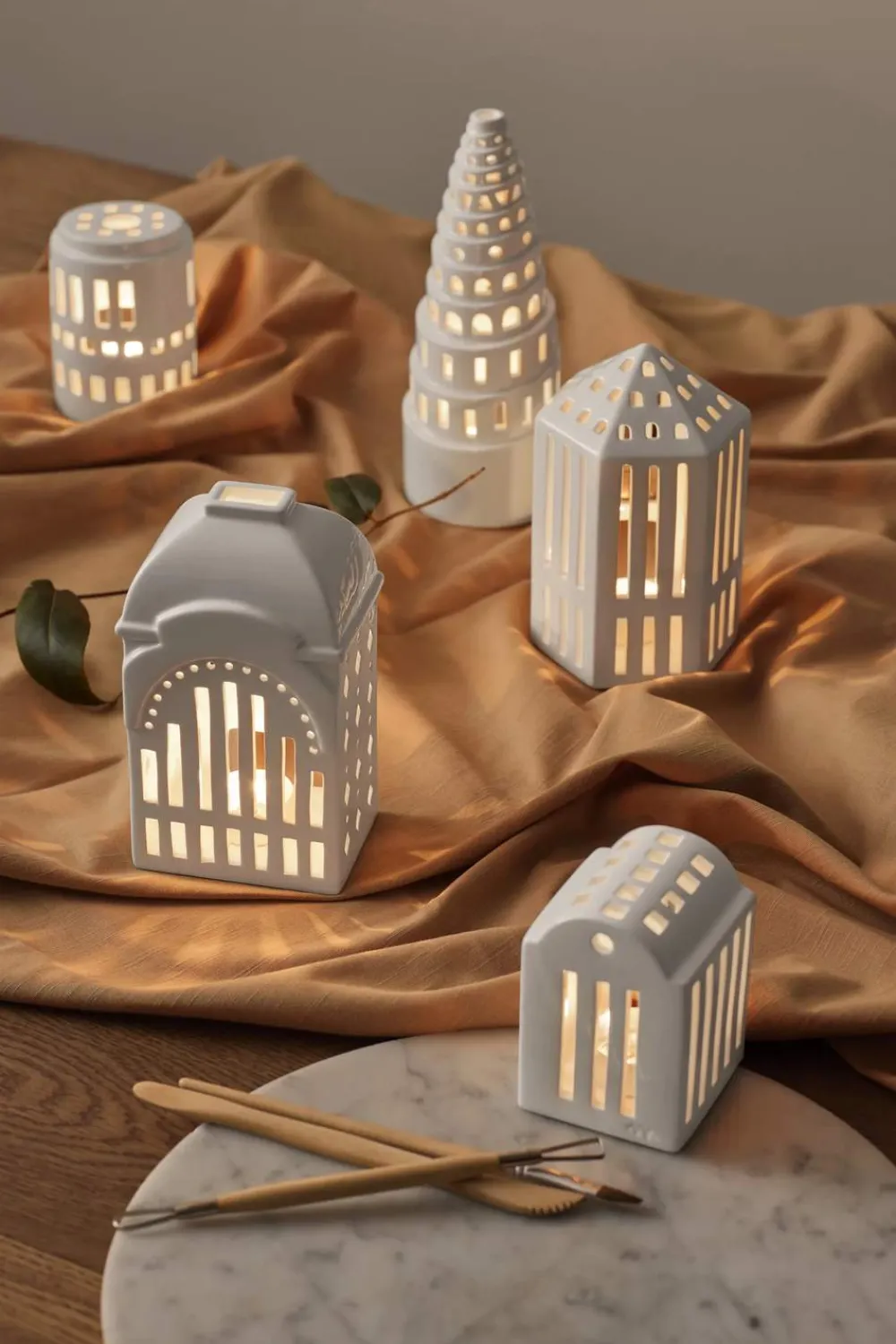 Clearance Urbania Lyshus - Lyshus snoet Julepynt|Lysestager