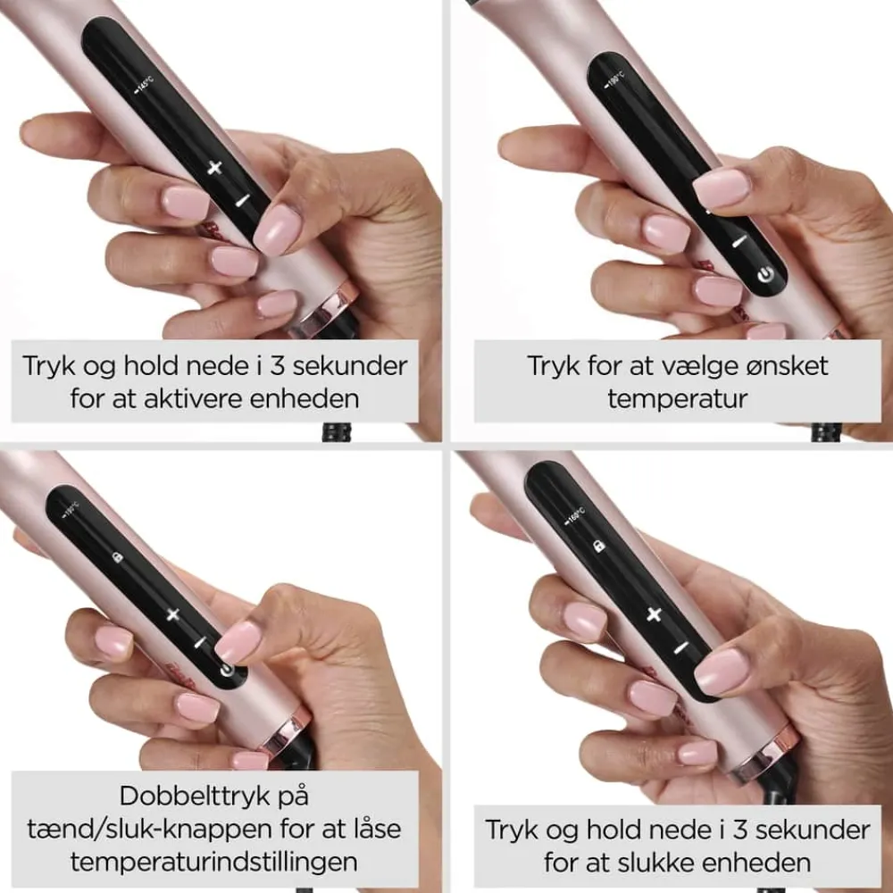 Hot Volume Boost Hot Brush Krøllejern|Glattejern