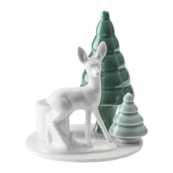 New Winter Stories Bambi Lysestage Julepynt|Lysestager